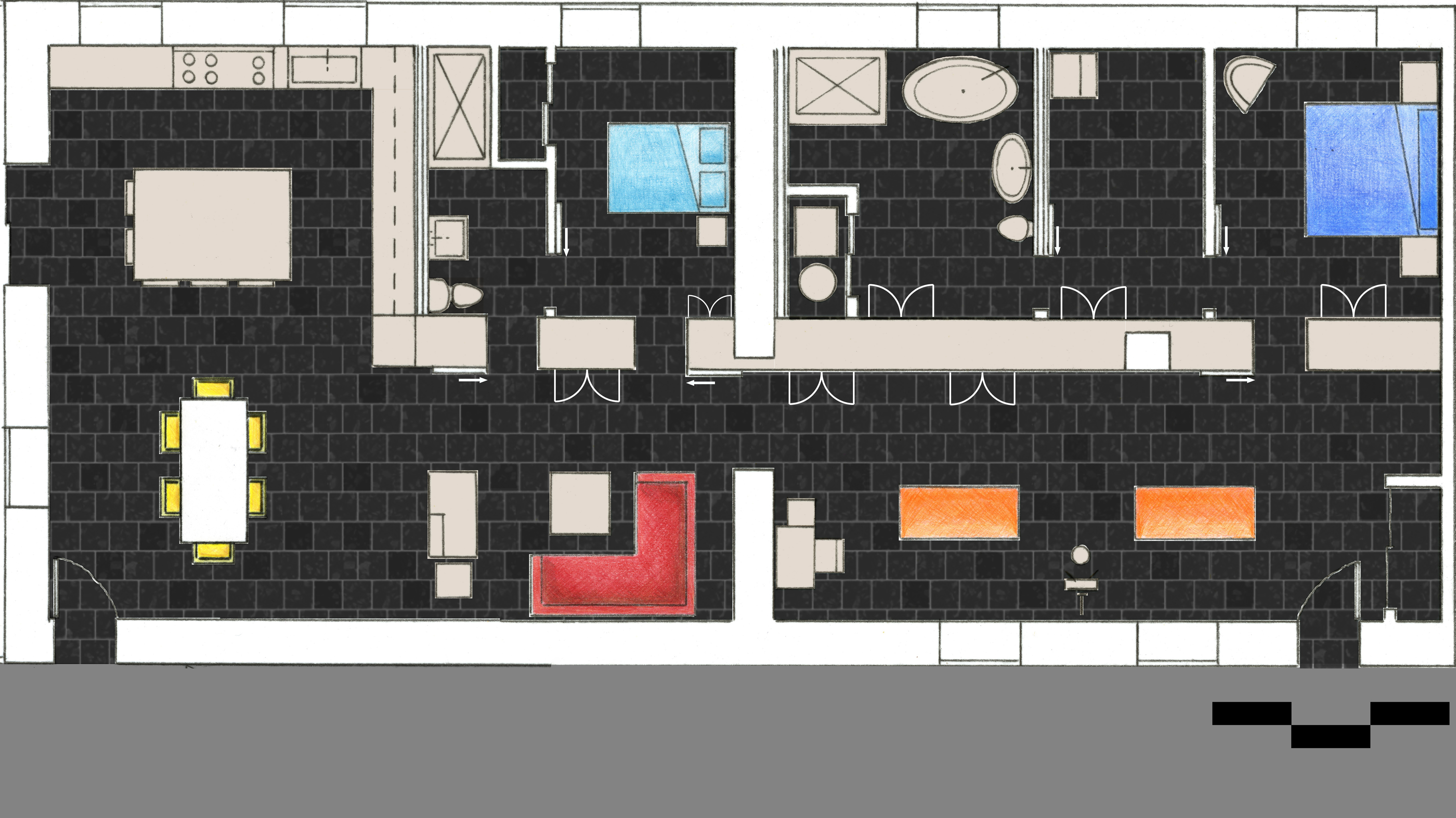 graphic contempo floor plan